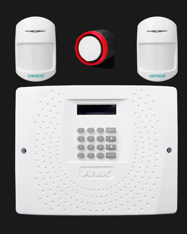 پکیج دزدگیر اماکن سیم کارتی سری اکونومی مدل ECOMAX